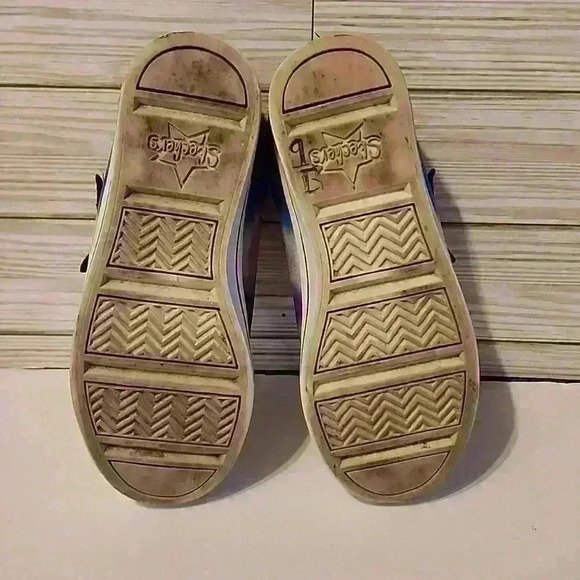 Skechers Girls Hi-Lite Starry Cloud Lace Up Sneakers Shoe Size 13.5 - Picture 5 of 7